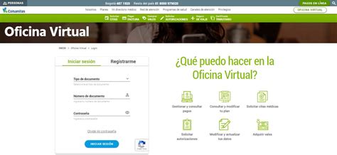 colsánitas oficina virtual|Registro